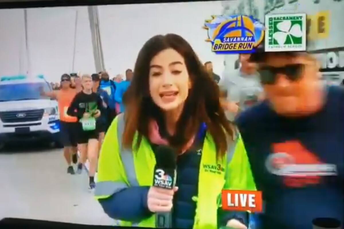 Acosan sexualmente a reportera deportiva durante transmisión en vivo