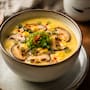 Chawanmushi de elote y hongos