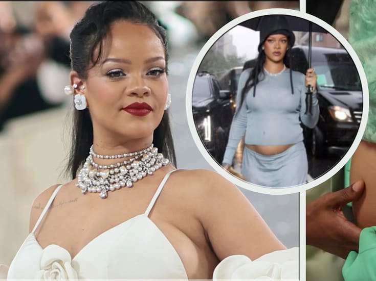 Rihanna reveals her third pregnancy on the red carpet of Met Gala 2025