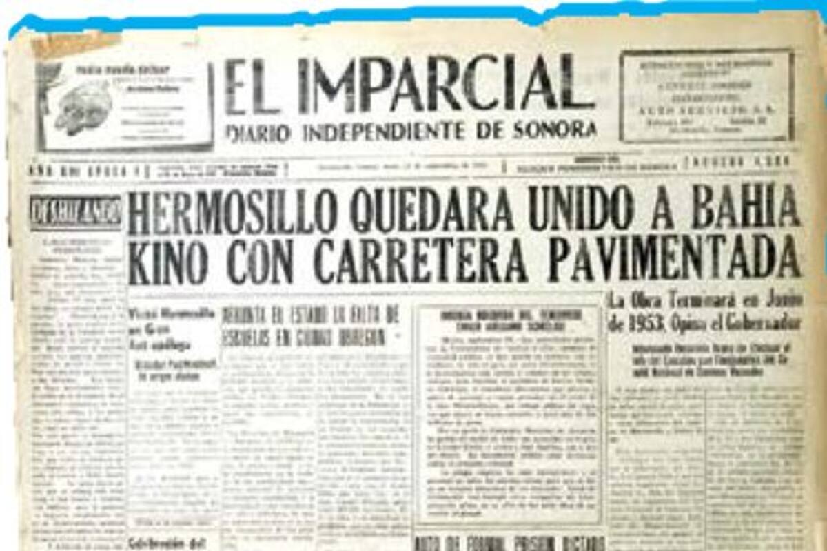 Hermosillo se conecta con Kino 1950-1959