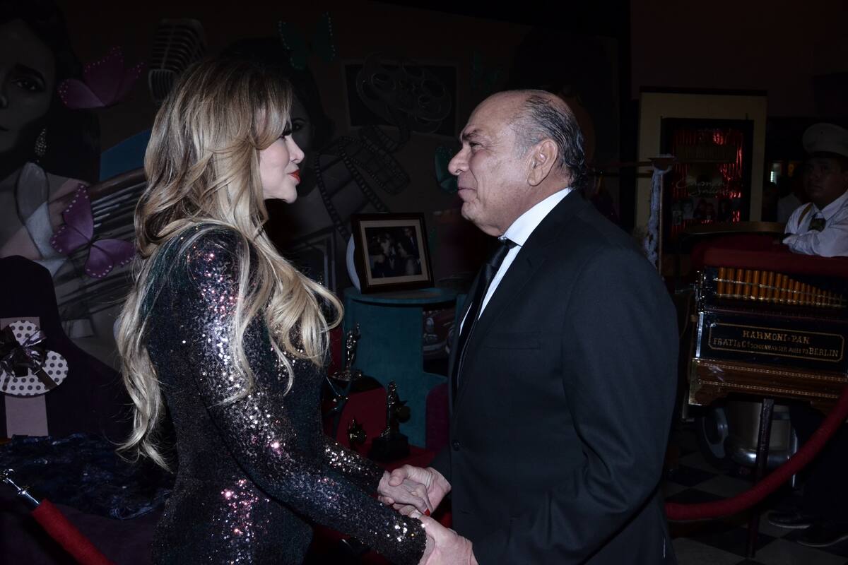 Lucía Méndez niega cercanía con el papá de “Checo Pérez”; pero él la contradice