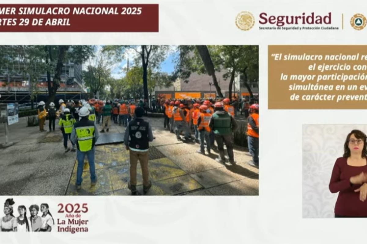Primer Simulacro Nacional 2025 se realizará el próximo 29 de abril