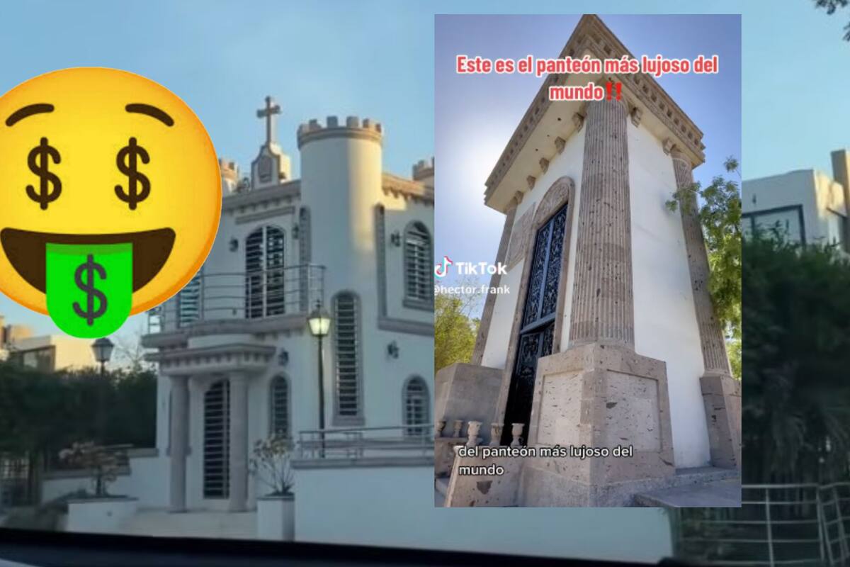 Asombra el panteón más lujoso de Culiacán; sus tumbas son casas enormes de millones de dólares