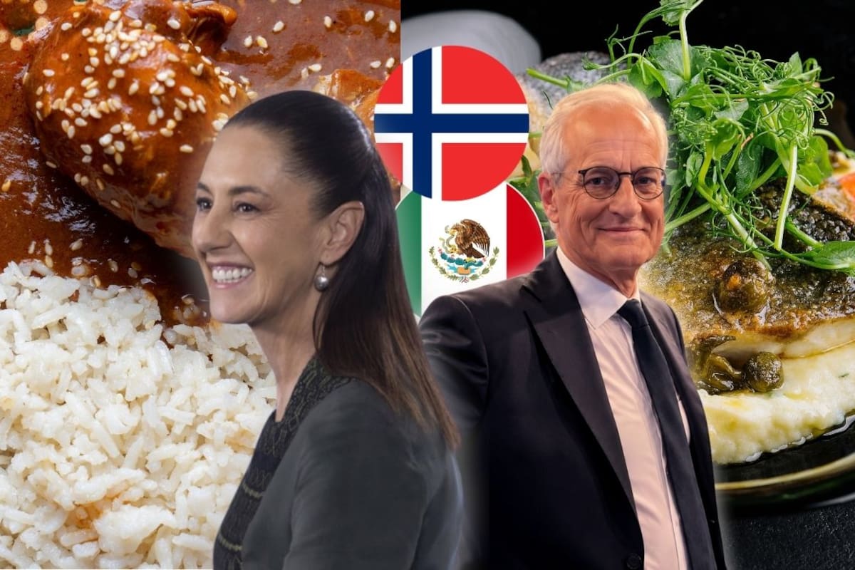 Mientras en México comer mole, pozole y tacos al pastor es normal, en Noruega disfrutan del salmón, bacalao y guisos de cordero en sus platillos