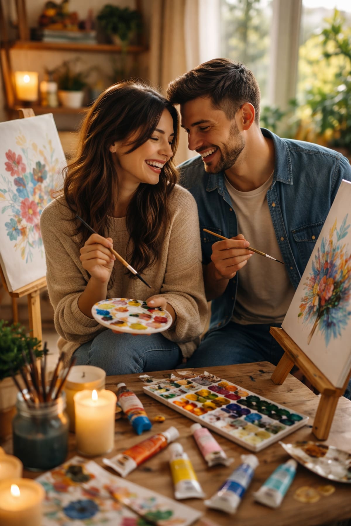 “Pintar o crear algo juntos convierte una tarde cualquiera en un recuerdo especial: no importa el resultado, sino el momento compartido.”