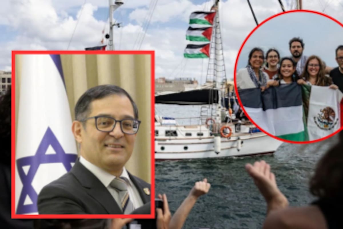 Embajador de México en Israel gestiona medicinas y asegura asistencia a connacionales que fueron interceptados en la flotilla Sumud