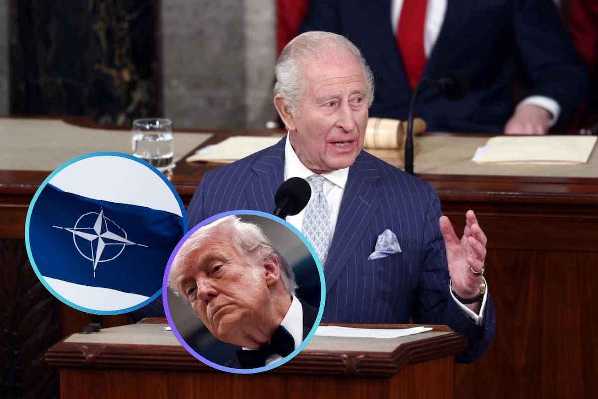 Rey Carlos III rompe protocolo en el Congreso de EU y pide frenar el aislacionismo mientras respalda a Ucrania y la OTAN en medio de tensiones con Trump