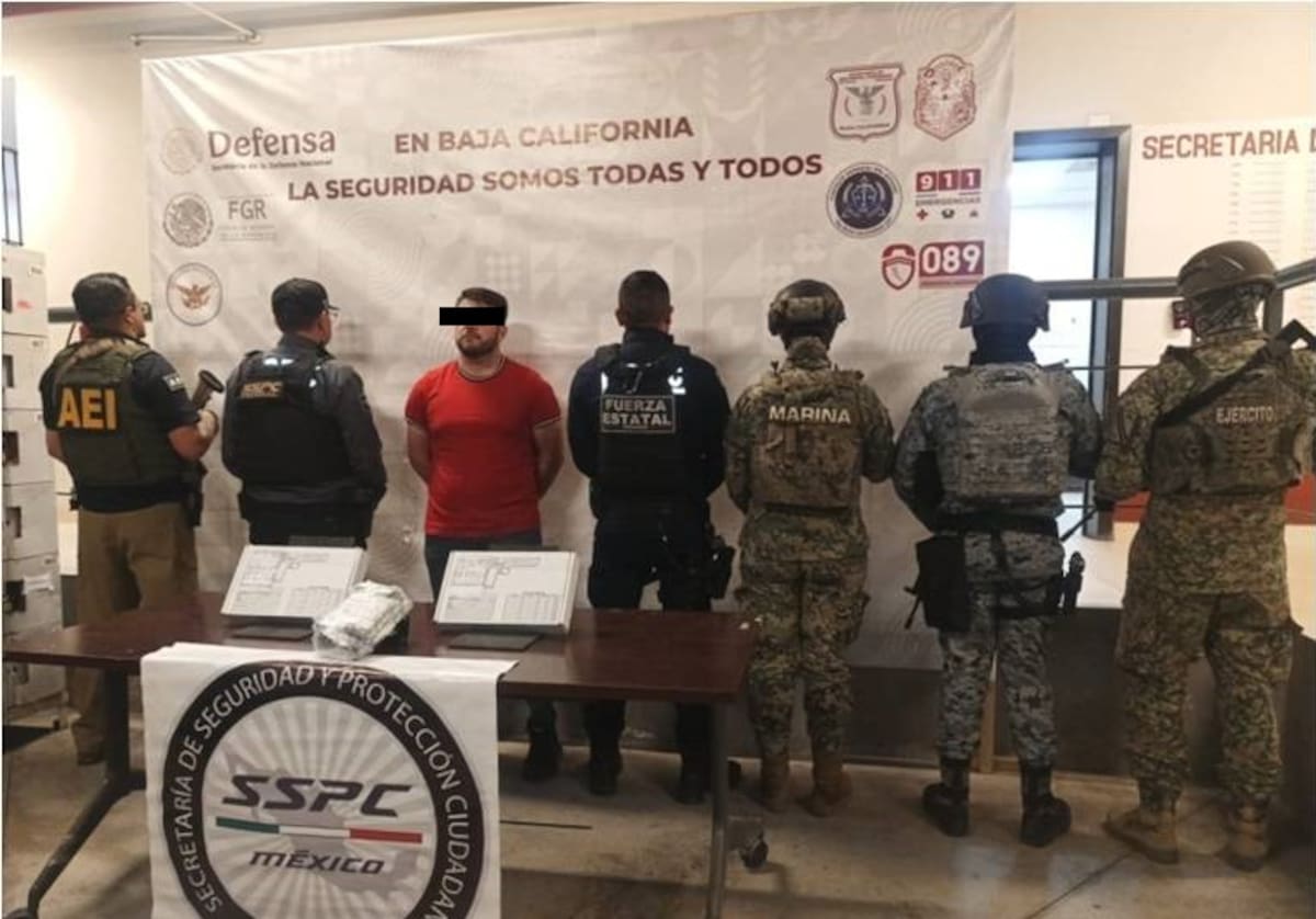 Personal naval, en coadyuvancia con autoridades de los tres órdenes de gobierno, obtuvo resultados durante recorridos interinstitucionales de seguridad en Tijuana. Foto: Cortesía