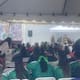 Más de 300 aficionados vibran con el partido México-Sudáfrica en Real de Rosarito