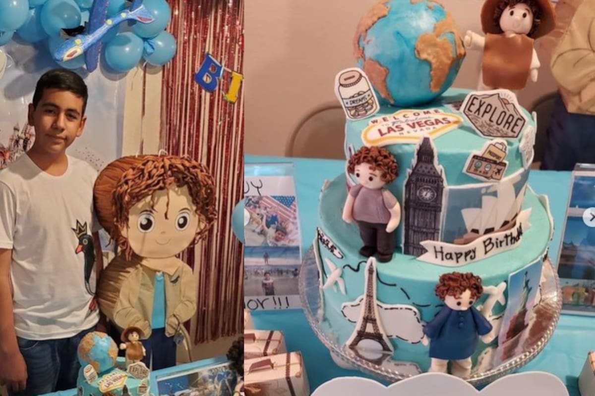 Celebra su cumpleaños con tema de Luisito Comunica