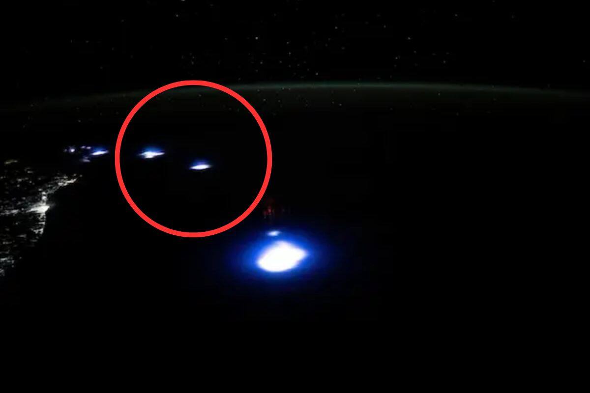 Astronauta toma FOTO de objetos brillantes abajo de la Estación Espacial Internacional, ¿qué dice la NASA?