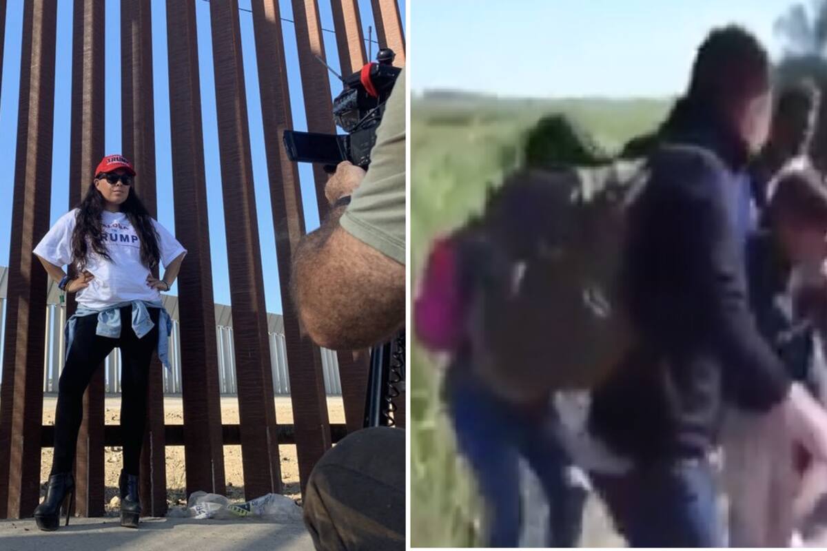 "¡Ámonos!": Mexicana pro Trump "corre" migrantes de EU