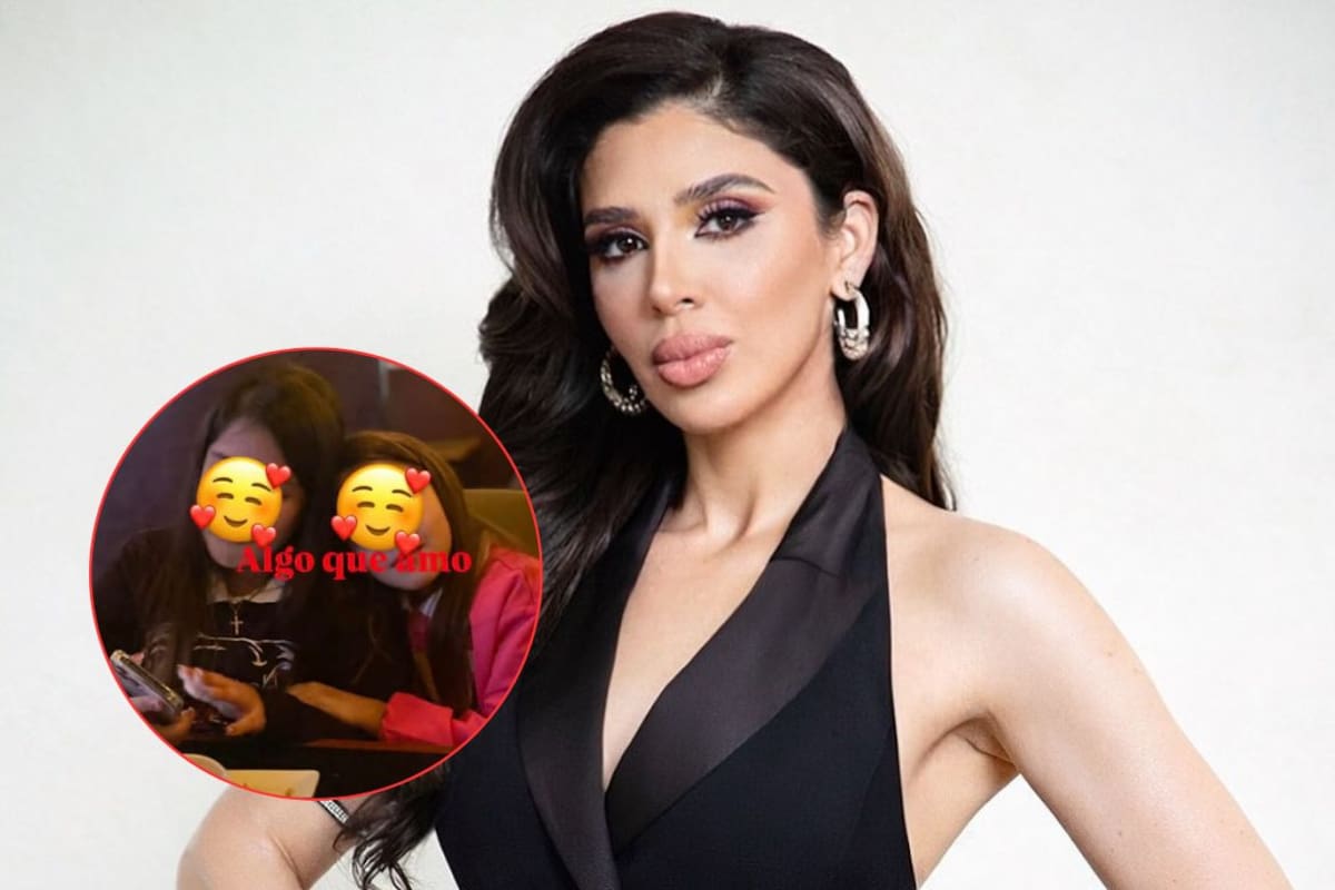 Emma Coronel sorprende con imagen nunca antes vista de sus hijas y enternece a redes con emotivo mensaje