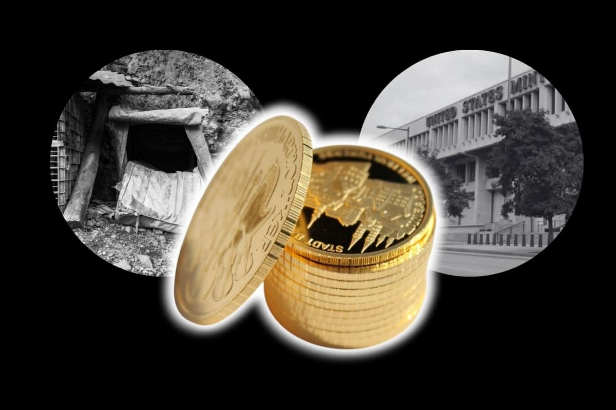 El Congreso prohibió en 1985 el uso de oro extranjero en la Casa de la Moneda de Estados Unidos pero décadas después el gobierno sigue comprando oro vinculado a cárteles colombianos y minería ilegal