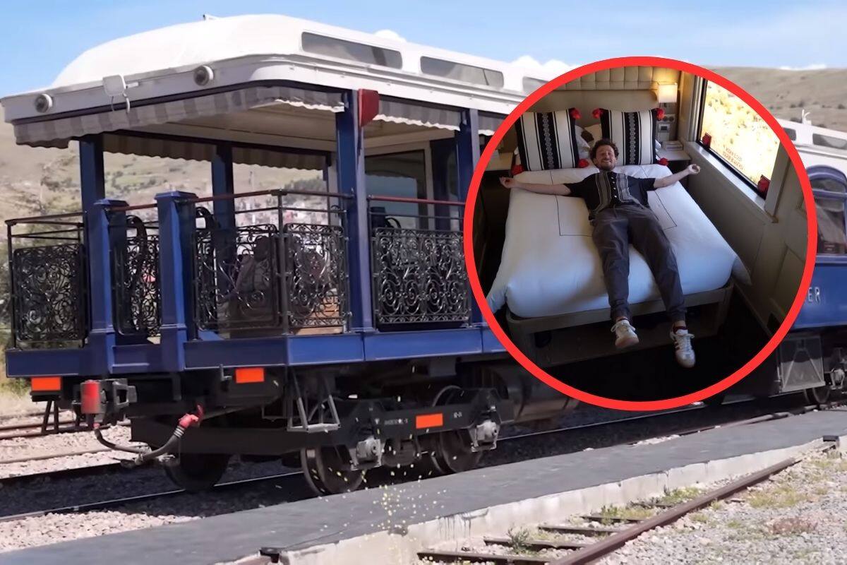 VIDEO: ¿Cuánto cuesta subirse al tren “más lujoso” del mundo? Esto pagó Luisito Comunica