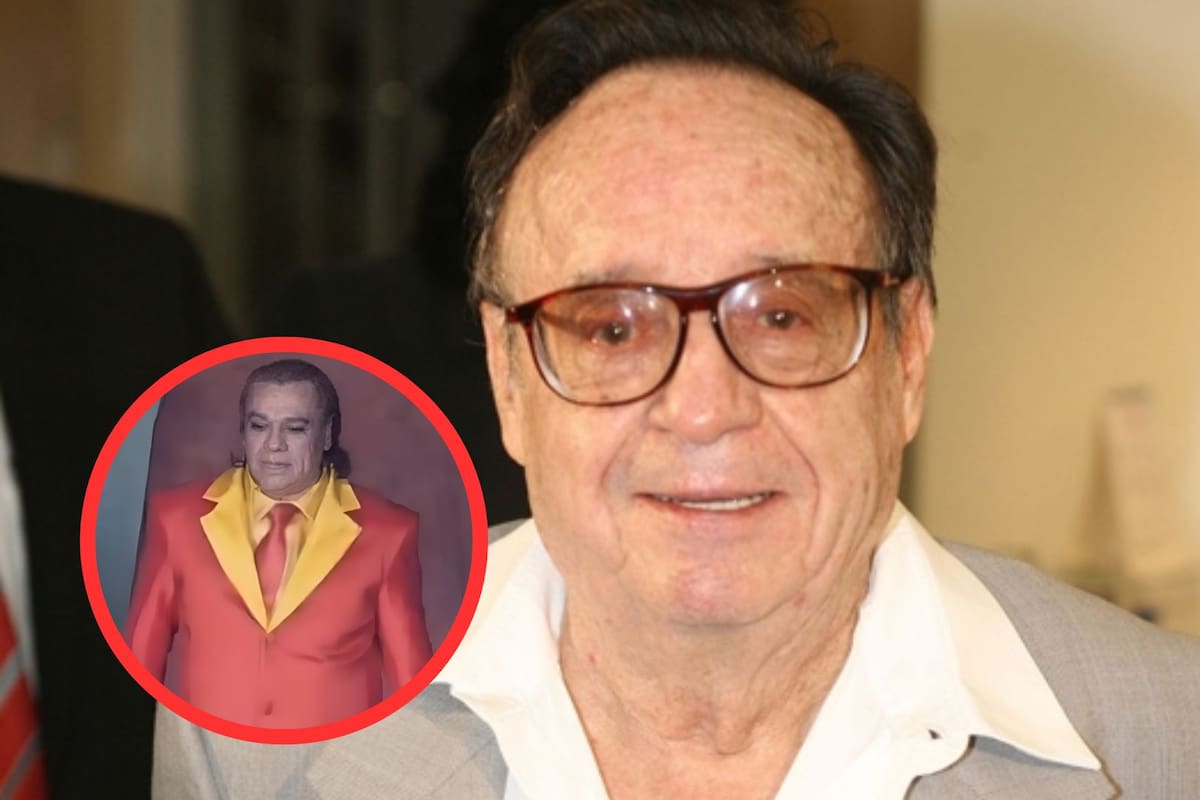 La vez que Juan Gabriel rindió tributo a Chespirito con un traje al estilo del Chapulín Colorado