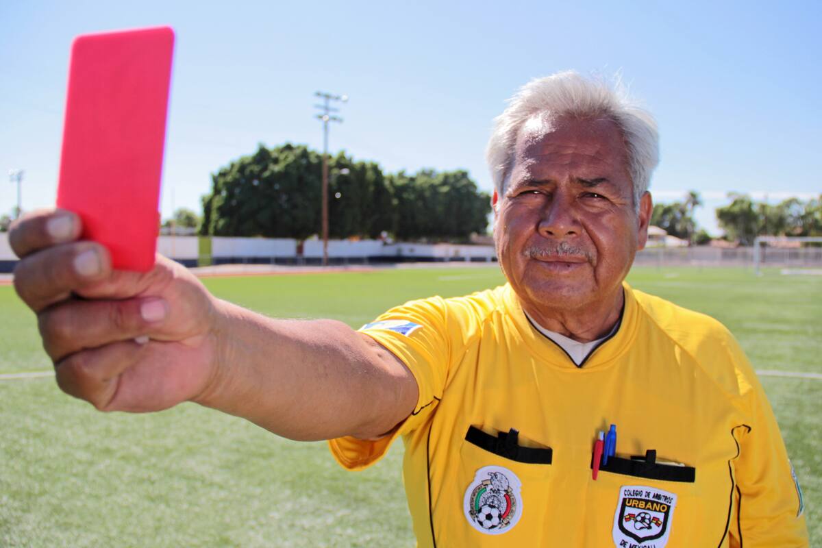 Ángel añora sonar el silbato