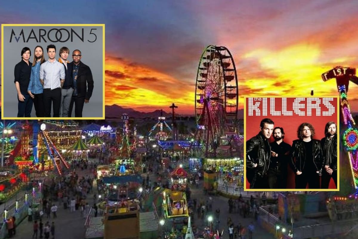 The Killers, Maroon 5 y Pitbull se presentarán en la Feria de Puebla 2025 ¿Cuánto cuesta la entrada?