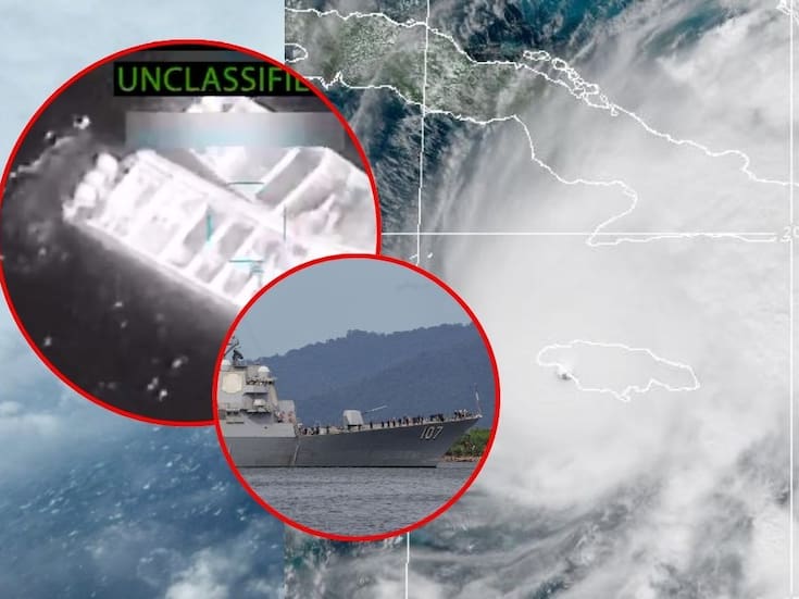 Estados Unidos resguarda sus fuerzas en el Caribe ante la amenaza directa del huracán Melissa categoría 5