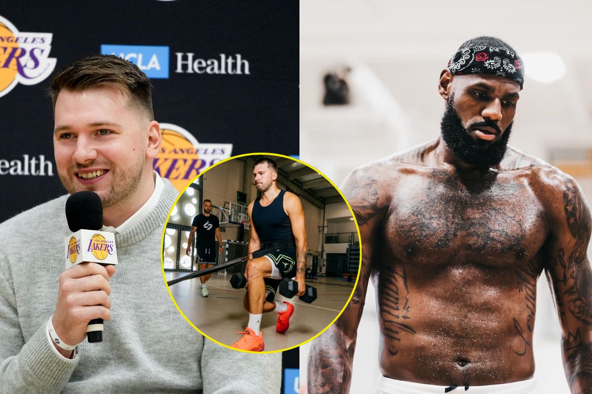 ¿Cómo influyó LeBron James en el cambio físico de Luka Doncic?