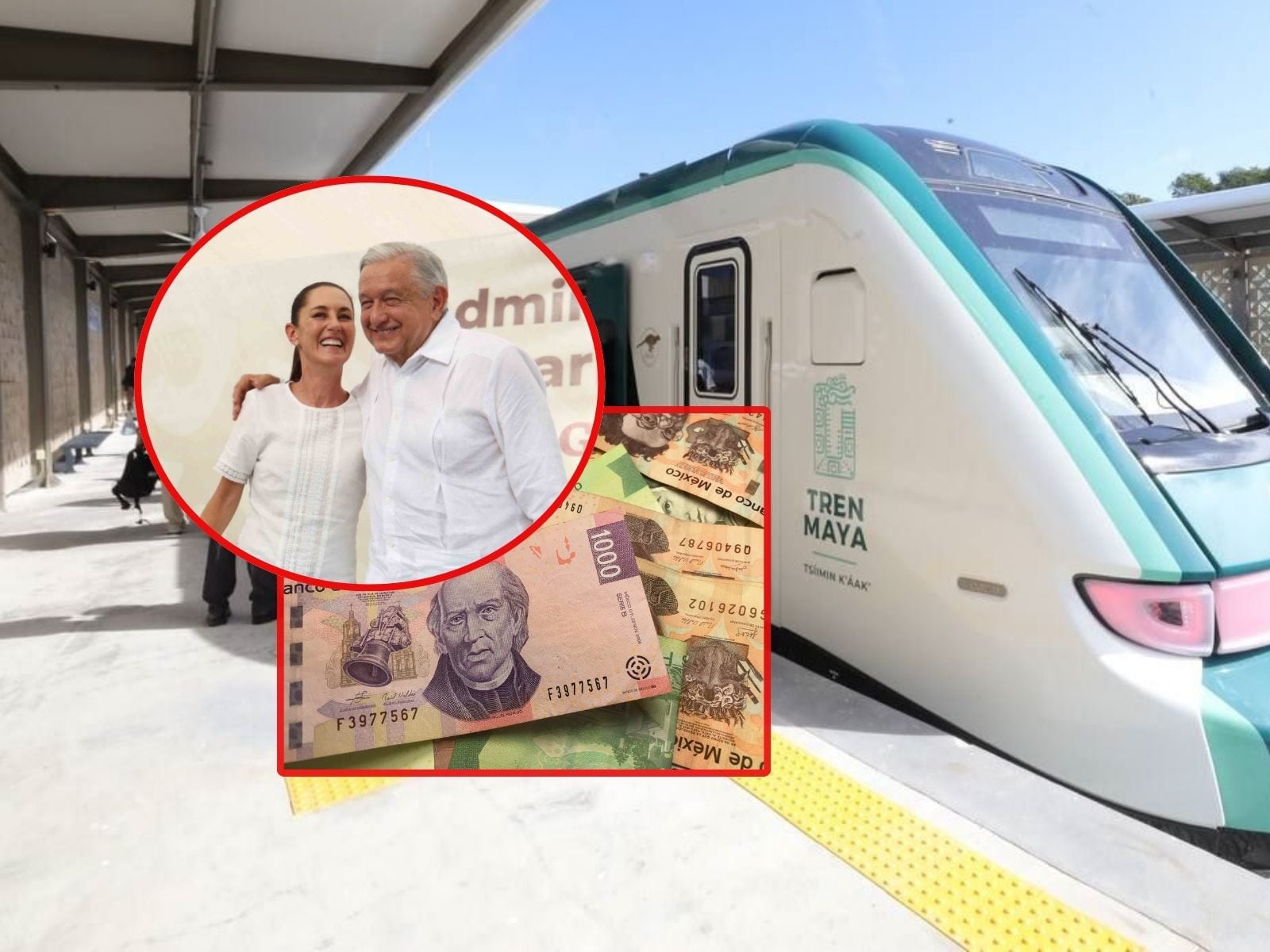 Especialistas señalan que admitir problemas del Tren Maya sería reconocer una mala decisión del expresidente, algo que Sheinbaum “nunca hará”. | Crédito: Especial/Banco digital GH