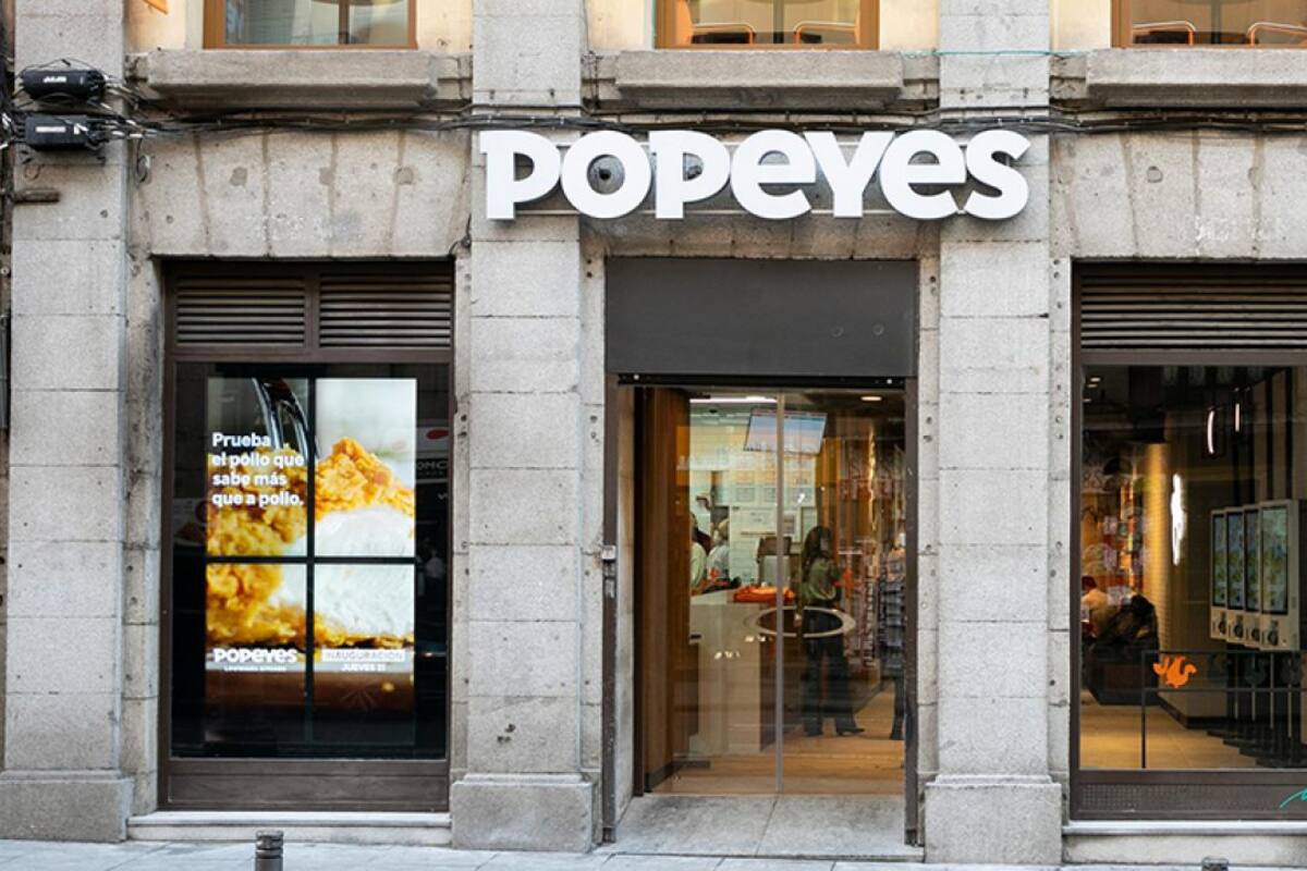 Cadena estadounidense Popeyes llega a España
