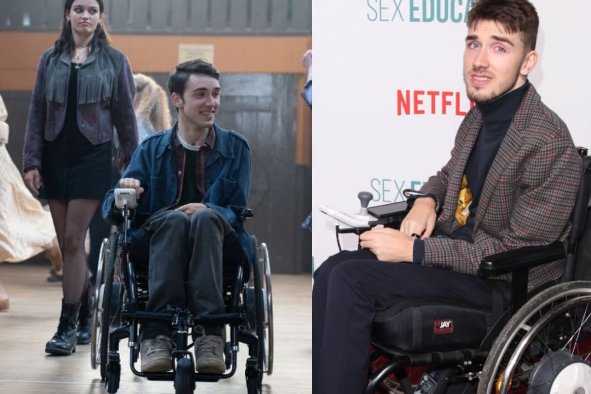 La historia de George Robinson, el actor tetrapléjico de "Sex Education"