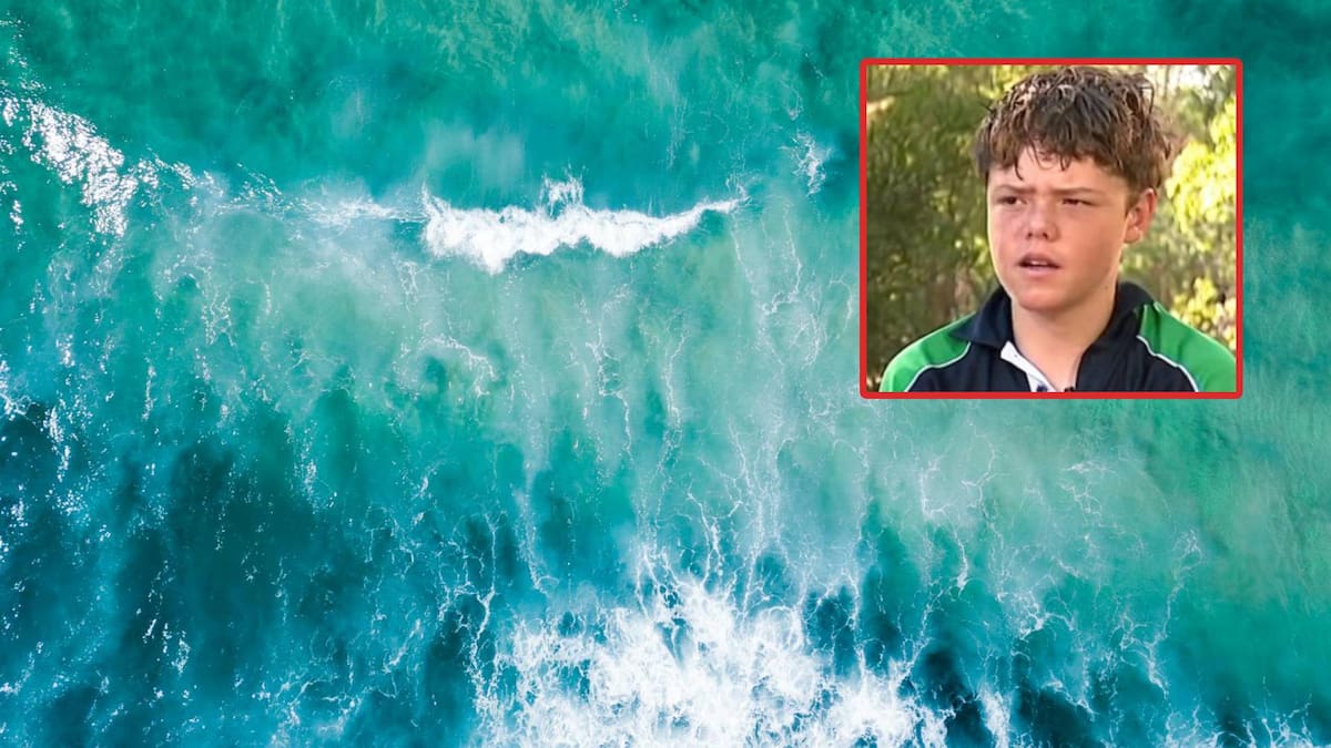 Niño de 13 años nadó casi cuatro hora en mar de Australia y logra salvar a su familia tras quedar a la deriva durante prácticas recreativas