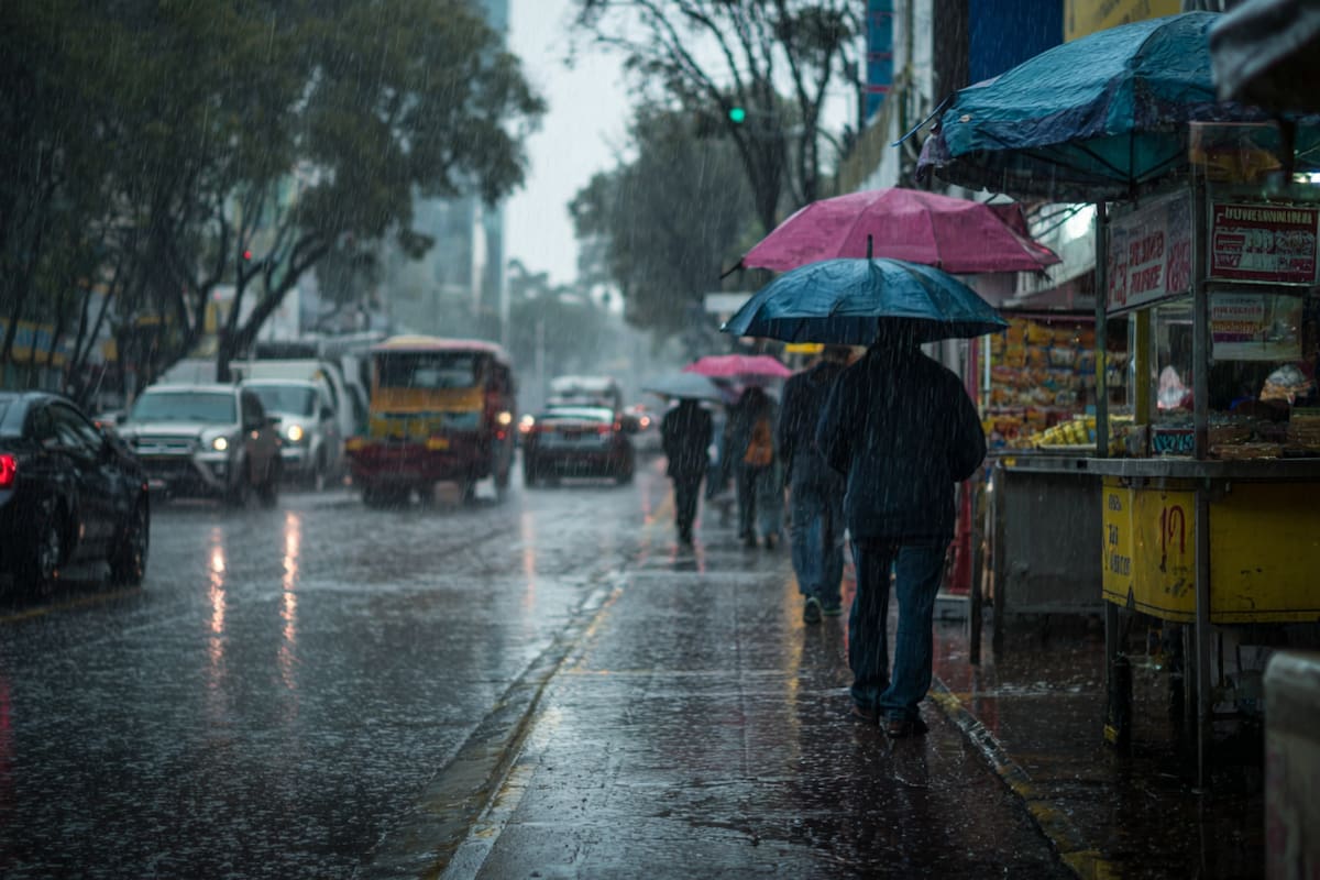 Fuertes tormentas con lluvias para mañana martes y miércoles en varias ciudades