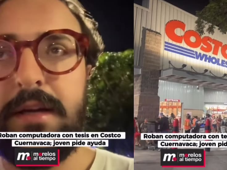 “Le robaron la computadora con la tesis y faltaba una semana para entregarla”: Joven se vuelve viral tras sufrir un robo en Costco