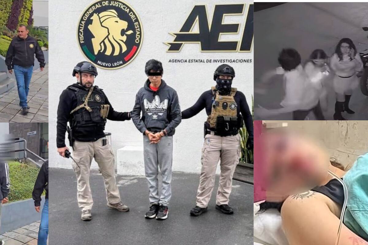 Fiscalía de Nuevo León entrega a Christian “N” a las autoridades de Tamaulipas; Melanie podría estar presente en la audiencia
