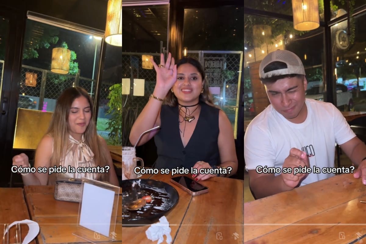 ¿Pedir la cuenta en voz alta en un restaurante es de mala educación?