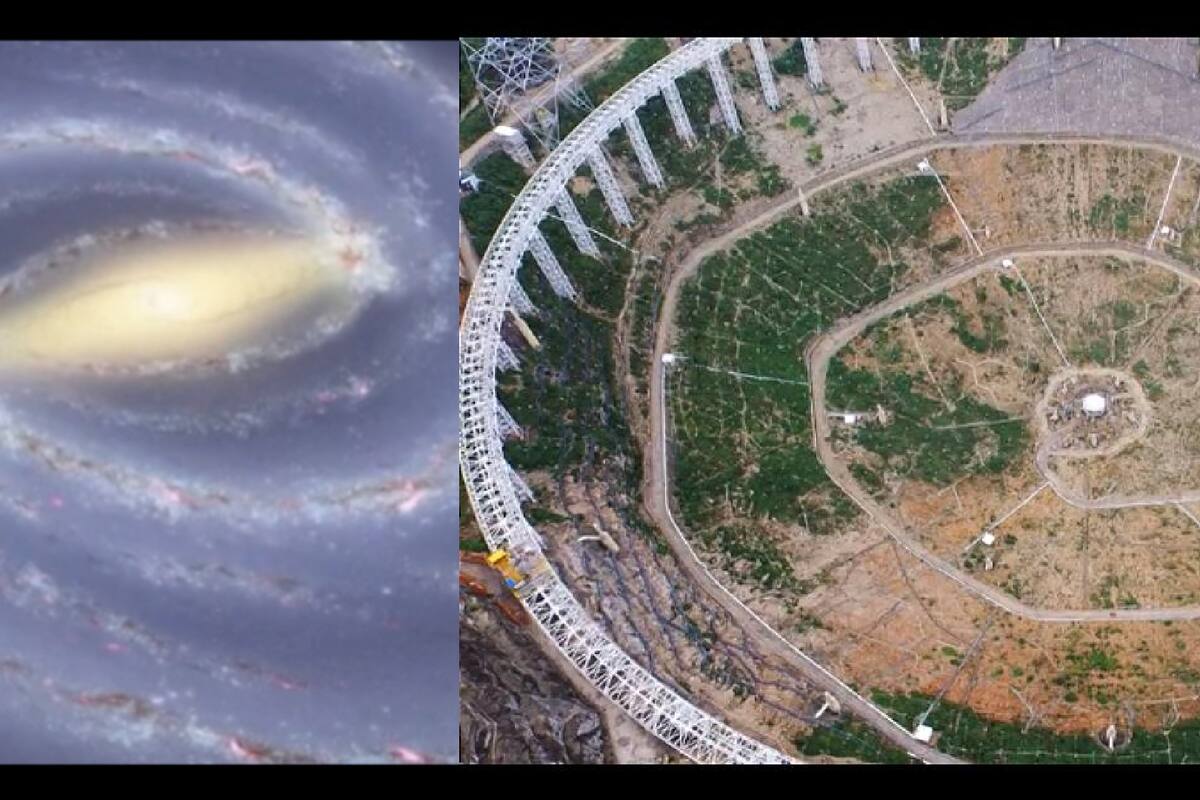 Astrónomos rastrean origen de misteriosa y potente señal de radio hasta tres galaxias lejanas