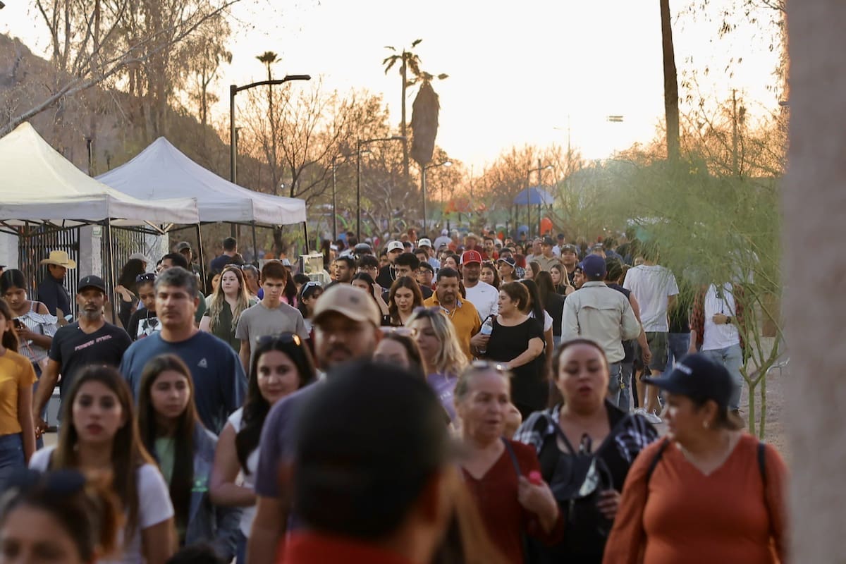 La apertura del Bosque Urbano La Sauceda tuvo un gran éxito, con más de 18 mil visitantes en su inauguración. Foto: Julio A. Clark