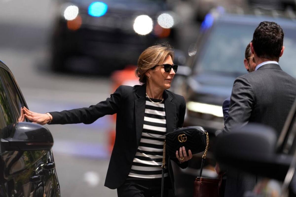 Hallie Biden, excuñada y expareja de Hunter, también estuvo presente en el juicio. | AP
