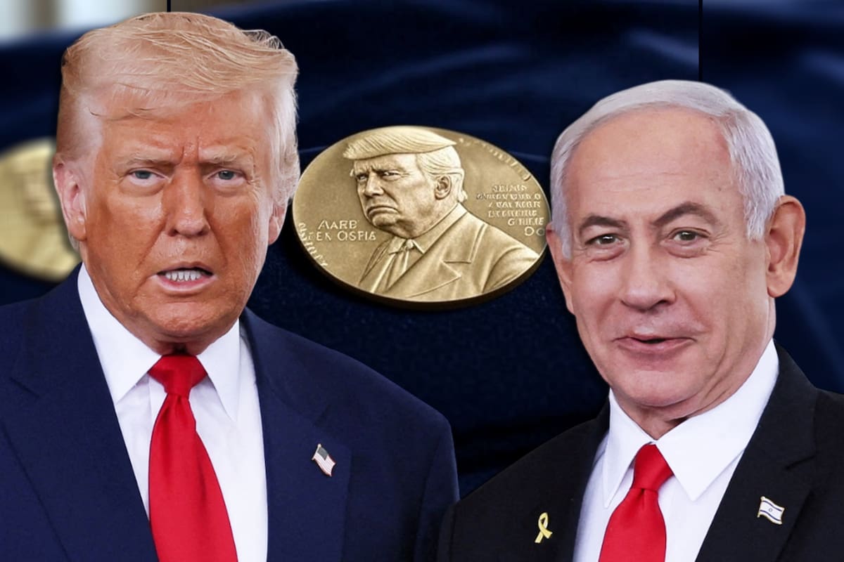 Netanyahu entrega carta al Comité Nobel para nominar a Trump como “pacificador”