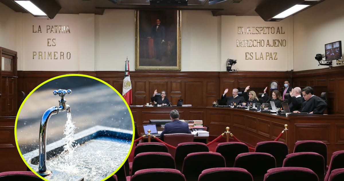 Nadie puede quedarse sin agua, incluso cuando hay falta de pago: SCJN