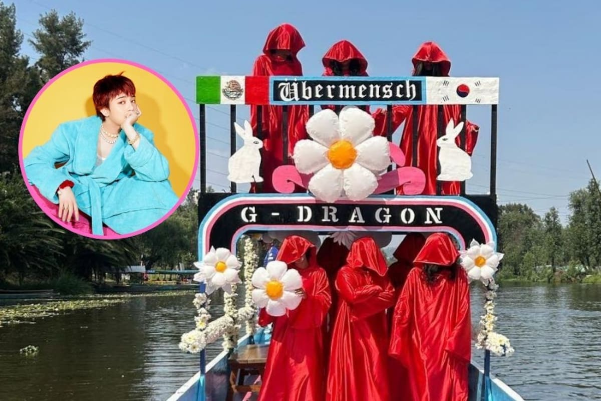 ¿G-Dragon vendrá a México? Promociona su nuevo álbum en trajineras de Xochimilco