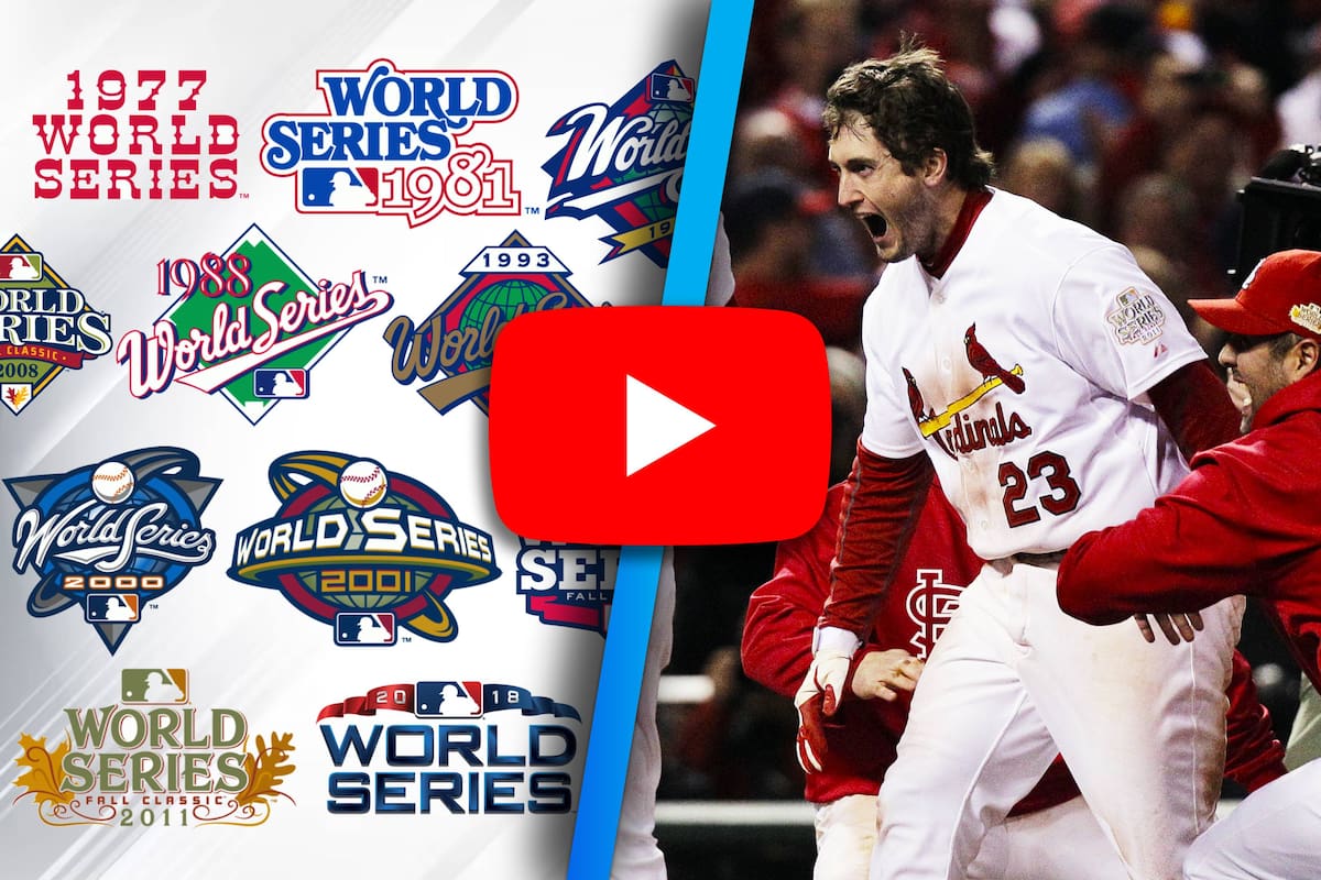 Los juegos de Serie Mundial más épicos de la historia que puedes ver gratis en YouTube