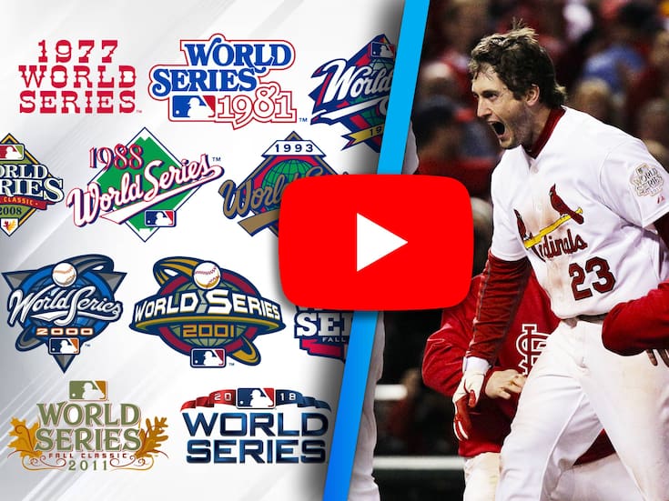 Los juegos de Serie Mundial más épicos de la historia que puedes ver gratis en YouTube