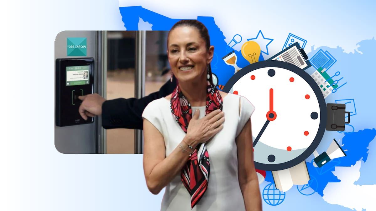 La jornada laboral de 40 horas comenzará a reducirse a partir del 2027 y expertos sugieren que patrones utilicen relojes checadores para tomar el tiempo de cada trabajador. | Especial GH