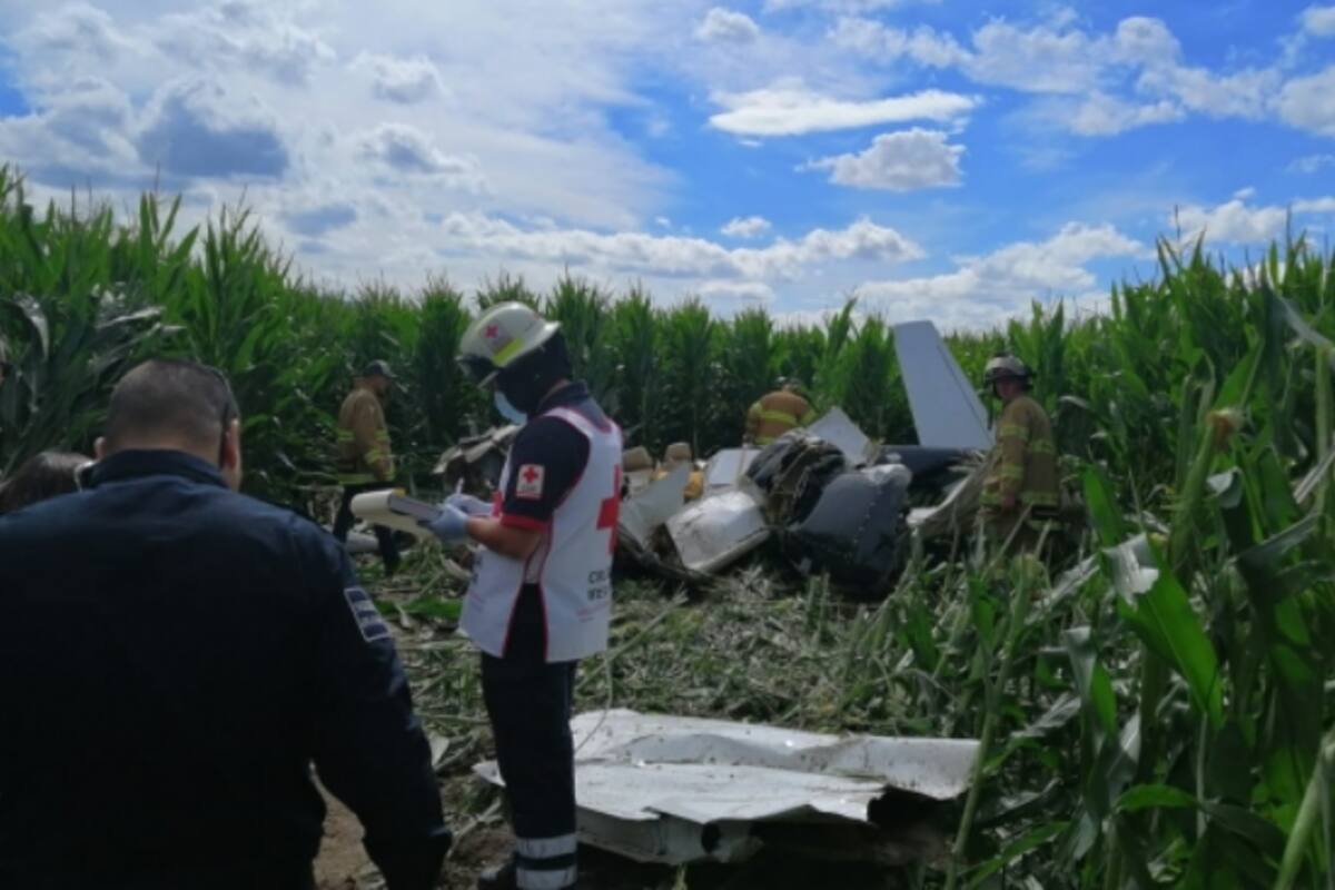 Se desploma avioneta y mueren 4 personas en Chihuahua