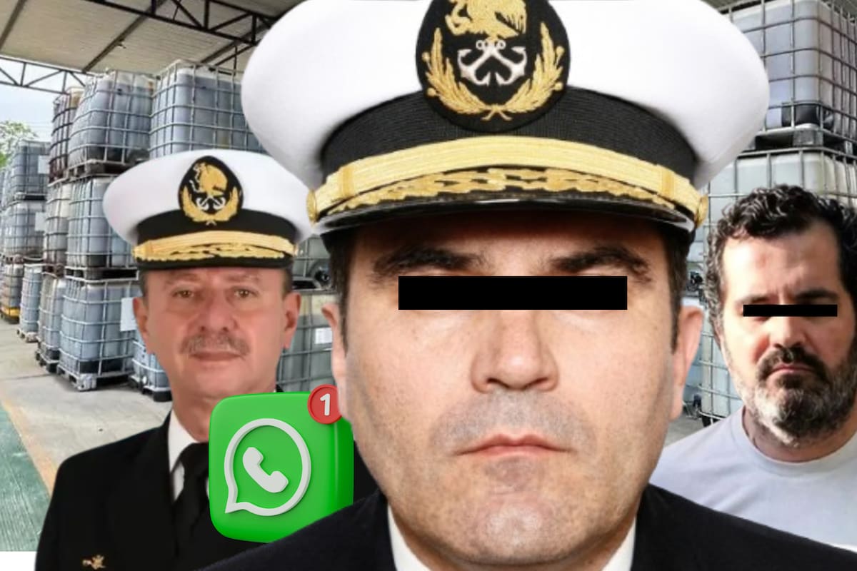 Contralmirante Farías enseñará sus WhatsApp con su tío Rafael Ojeda para demostrar que sí reportó el huachicol a la Secretaría de Marina