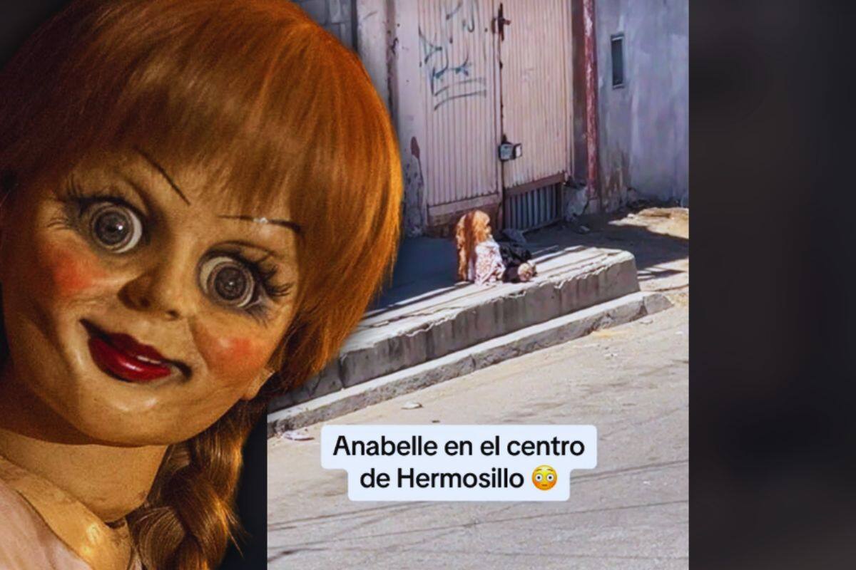 VIDEO: ¿Annabelle en Hermosillo? Captan extraña muñeca abandonada