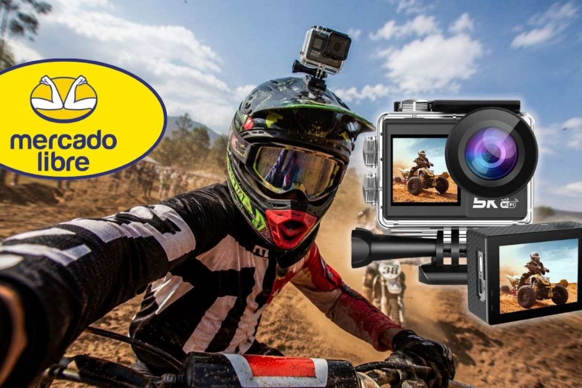La cámara de acción 5K Gonlkee M41 baja de precio a $1,458 MXN e incluye kit completo de accesorios