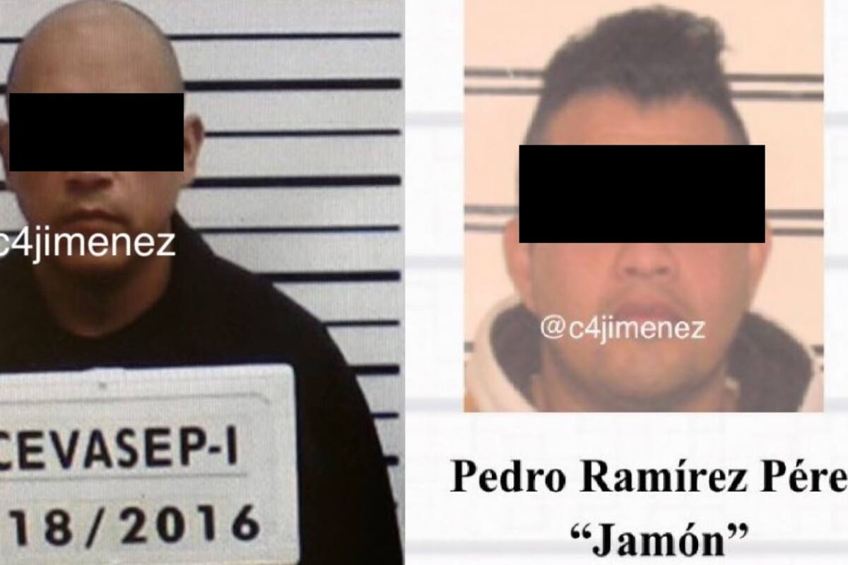 Capturan a 'El Tortas' y 'El Jamón', líderes de la Fuerza Anti-Unión y Unión Tepito
