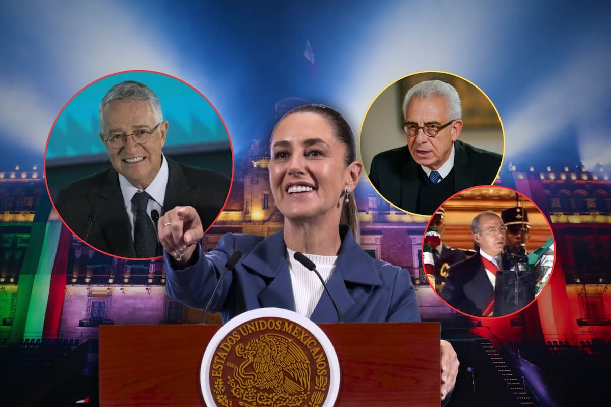 Sheinbaum se burló de Ricardo Salinas Pliego, acusándolo de querer ser presidente “para no pagar impuestos”, y aprovechó para criticar a Felipe Calderón y a Ernesto Zedillo por sus recientes declaraciones