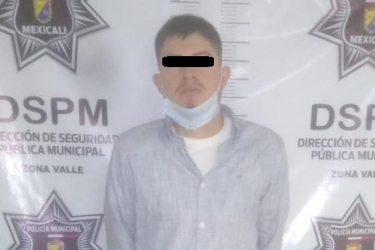 Arrestan a dos con arma tras disparos, en el valle de Mexicali