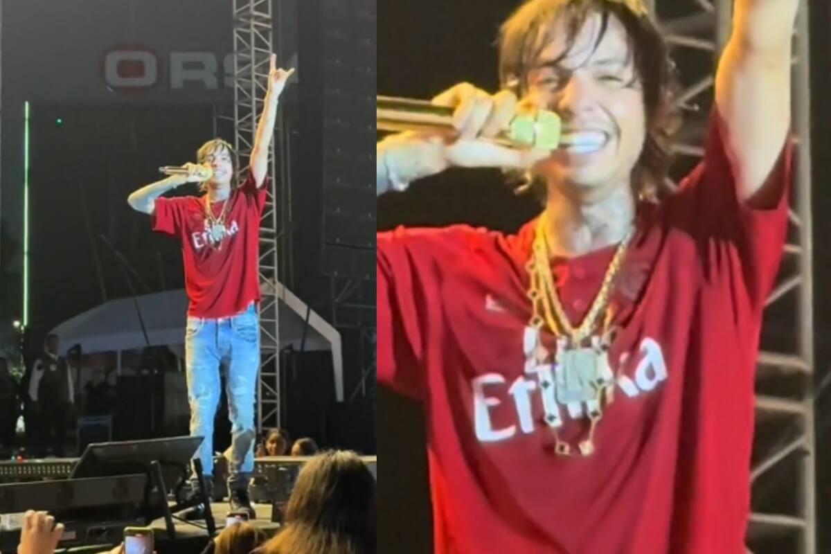 Natanael Cano explota contra sus ingenieros de sonido a medio concierto: “¡Ese grito para los que perdieron el trabajo!”
