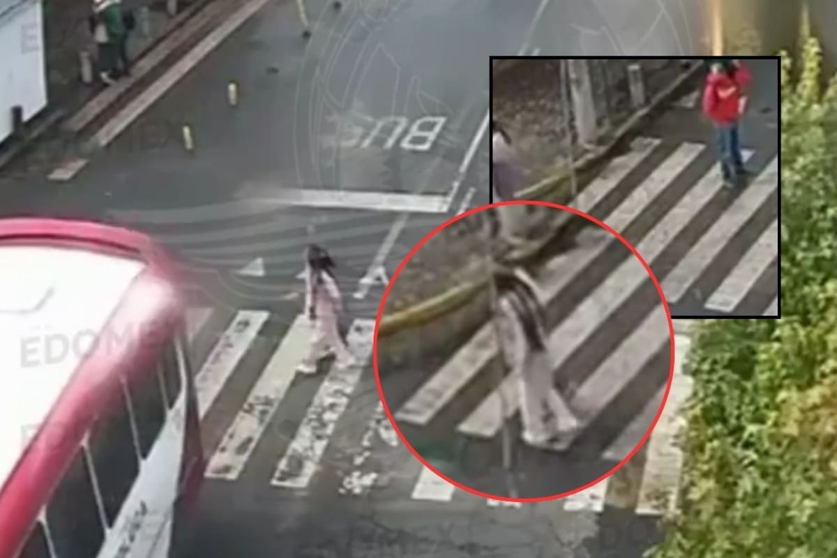 Cámaras del C5 captan a dos mujeres abandonando un feto en calles de Toluca cerca de la terminal de autobuses